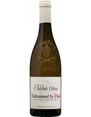 Domaine de l'Abbé-Dîne Châteauneuf-du-Pape Blanc 2021 75 cl