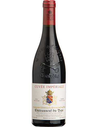 Châteauneuf-du-Pape Dne Raymond Usseglio rouge 2022 C. Impériale 75cl