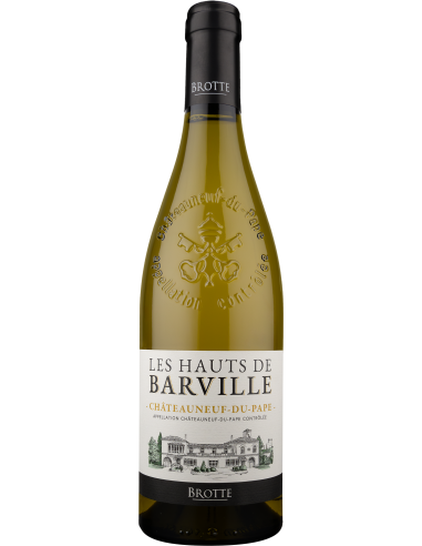 Châteauneuf du Pape Les Hauts de Barville blanc 2023 75 cl